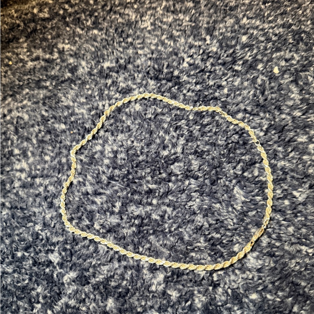 Elegant Solid Silver 20’ Rope Chain